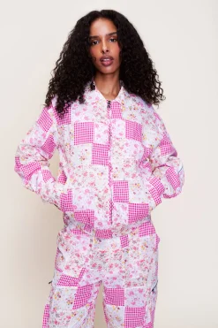 GUIZIO Adrian Patchwork Bomber- Jackets