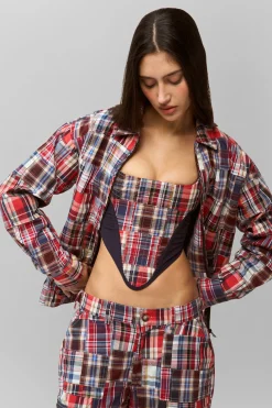 GUIZIO Adrian Patchwork Bomber- Jackets