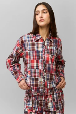 GUIZIO Adrian Patchwork Bomber- Jackets