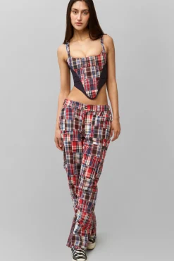 GUIZIO Adrian Patchwork Pant- Pants