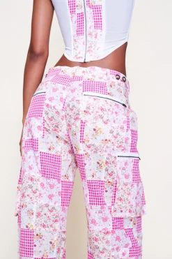 GUIZIO Adrian Patchwork Pant- Pants