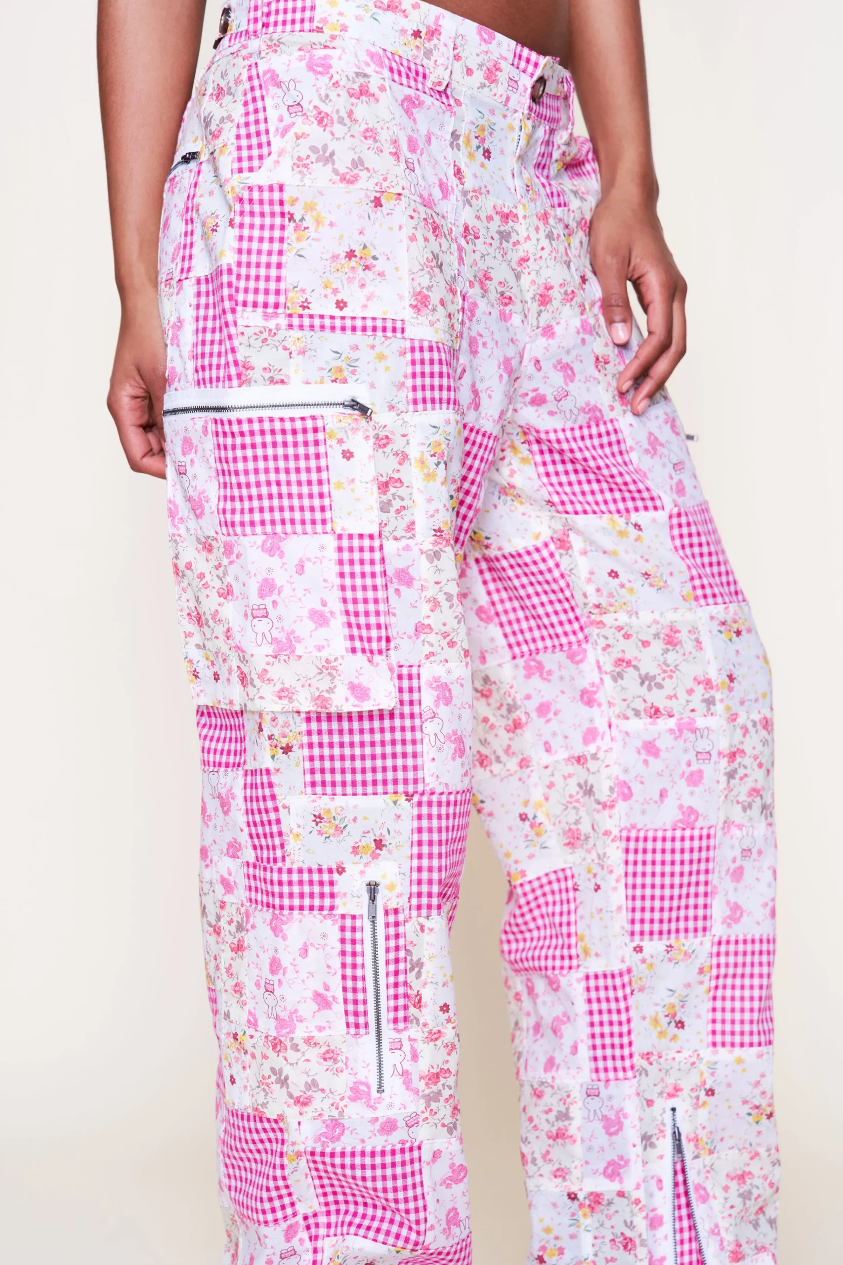 GUIZIO Adrian Patchwork Pant- Pants