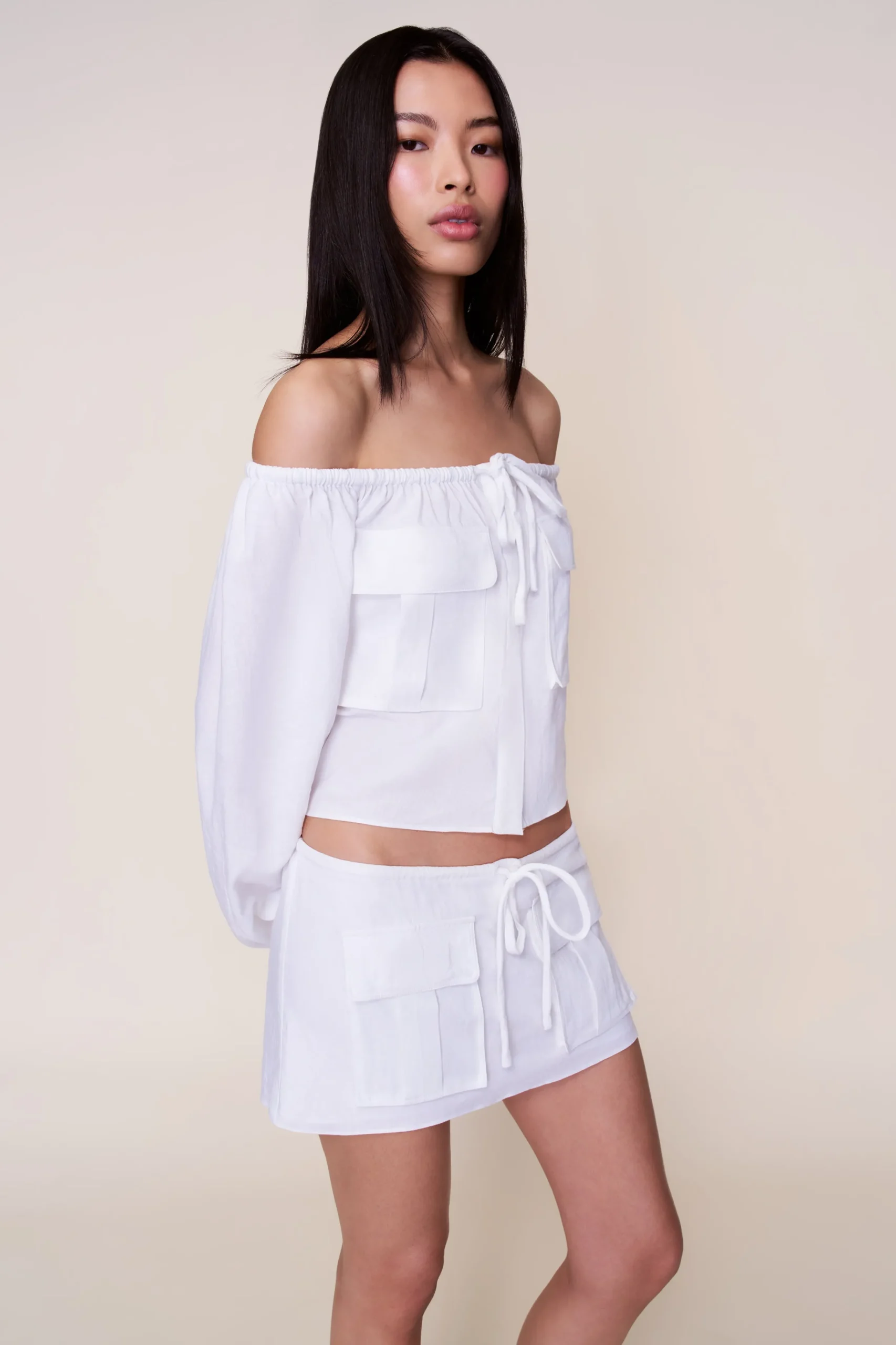 GUIZIO Akiko Skirt- Mini Skirts|Skirts