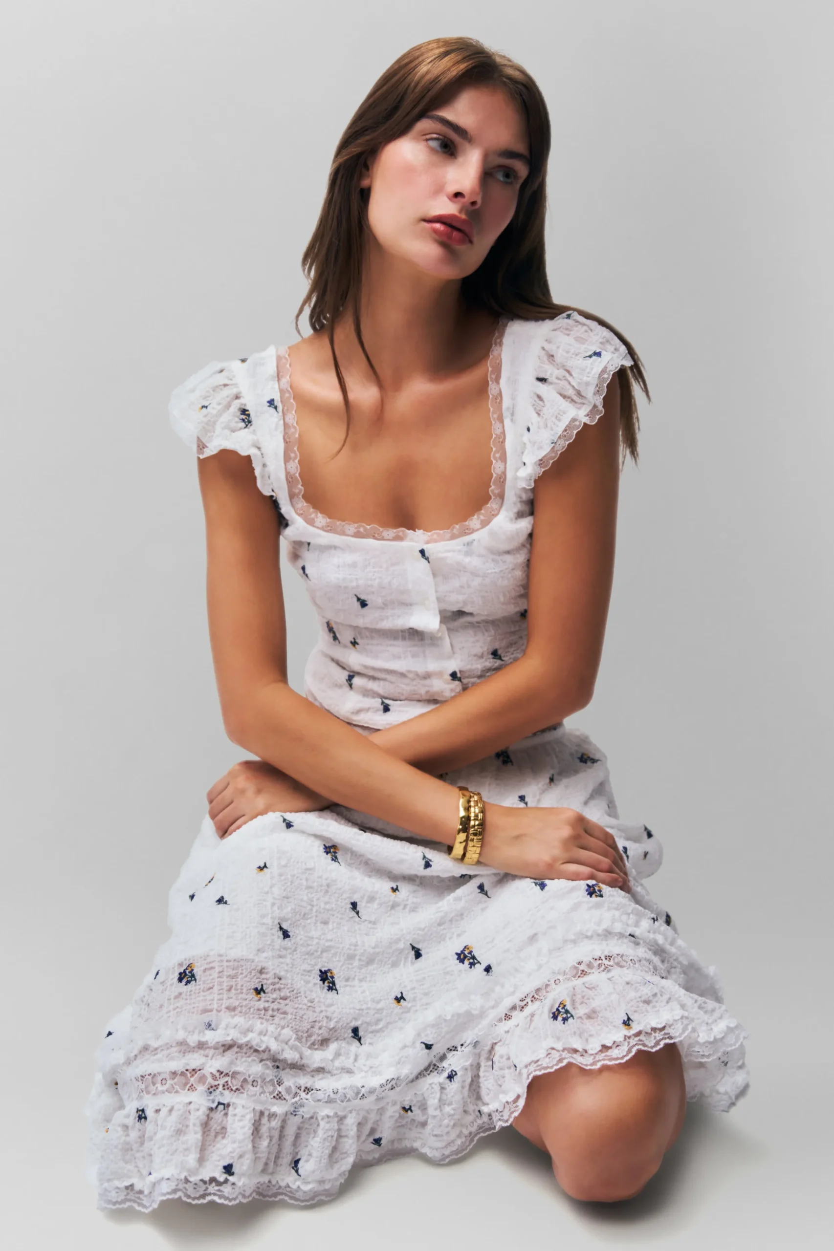 GUIZIO Aletta Skirt- Midi Skirts