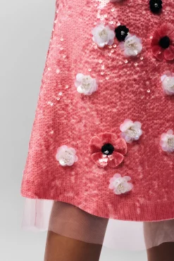 GUIZIO Ambroise Sequin Skirt- Skirts