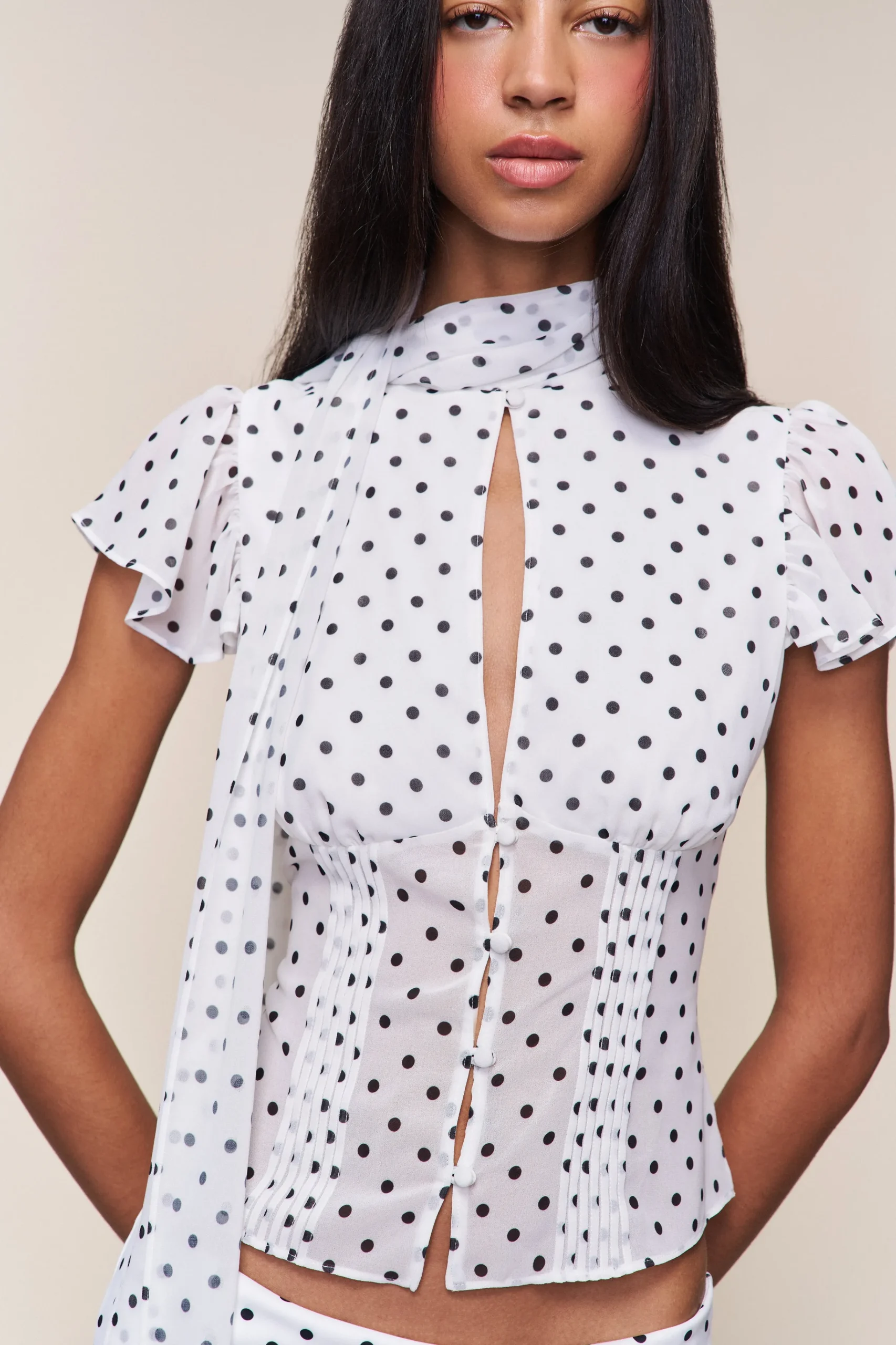 GUIZIO Ara Top- Short Sleeve Tops|Tops