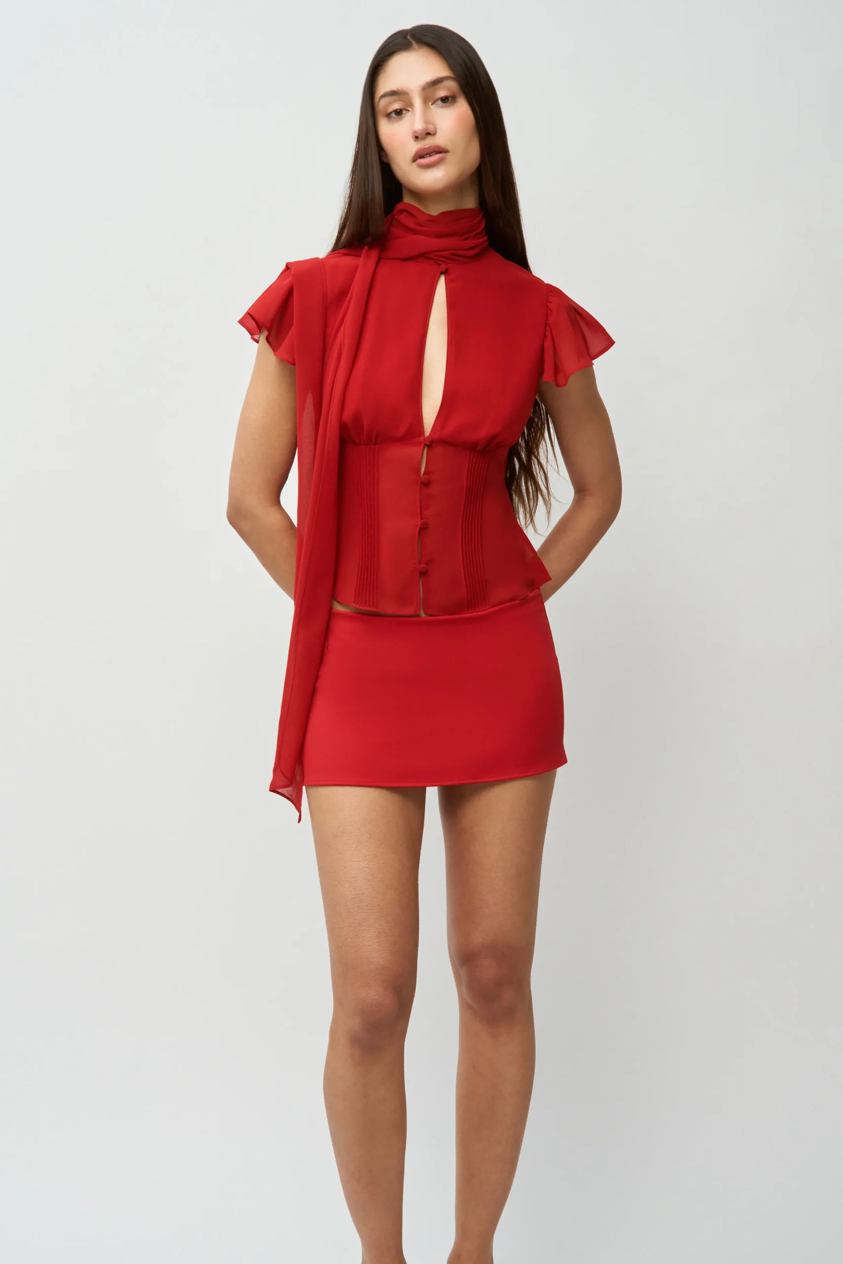 GUIZIO Ara Top- Short Sleeve Tops|Tops