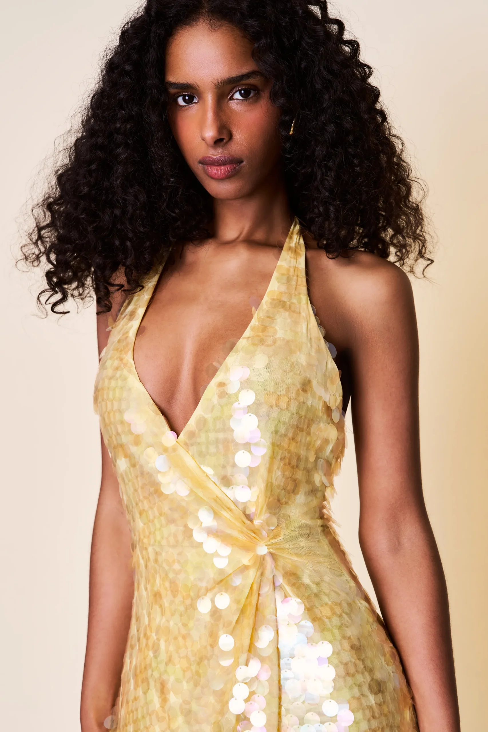 GUIZIO Besora Sequin Dress- Dresses