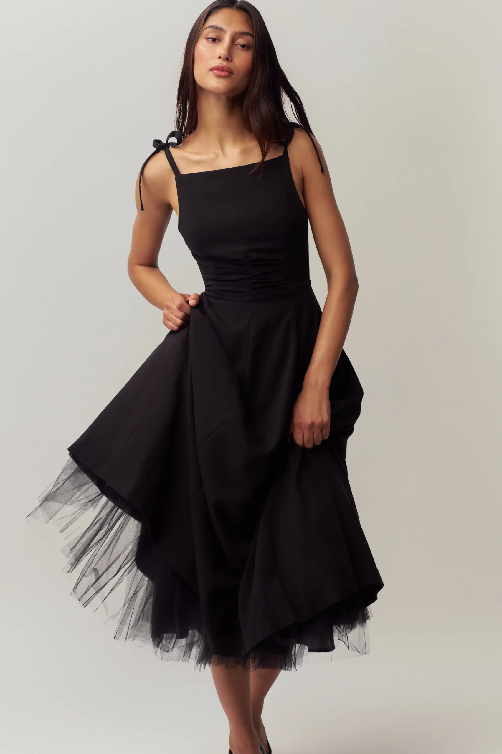GUIZIO Brigitte Midi Gown- Midi Dresses