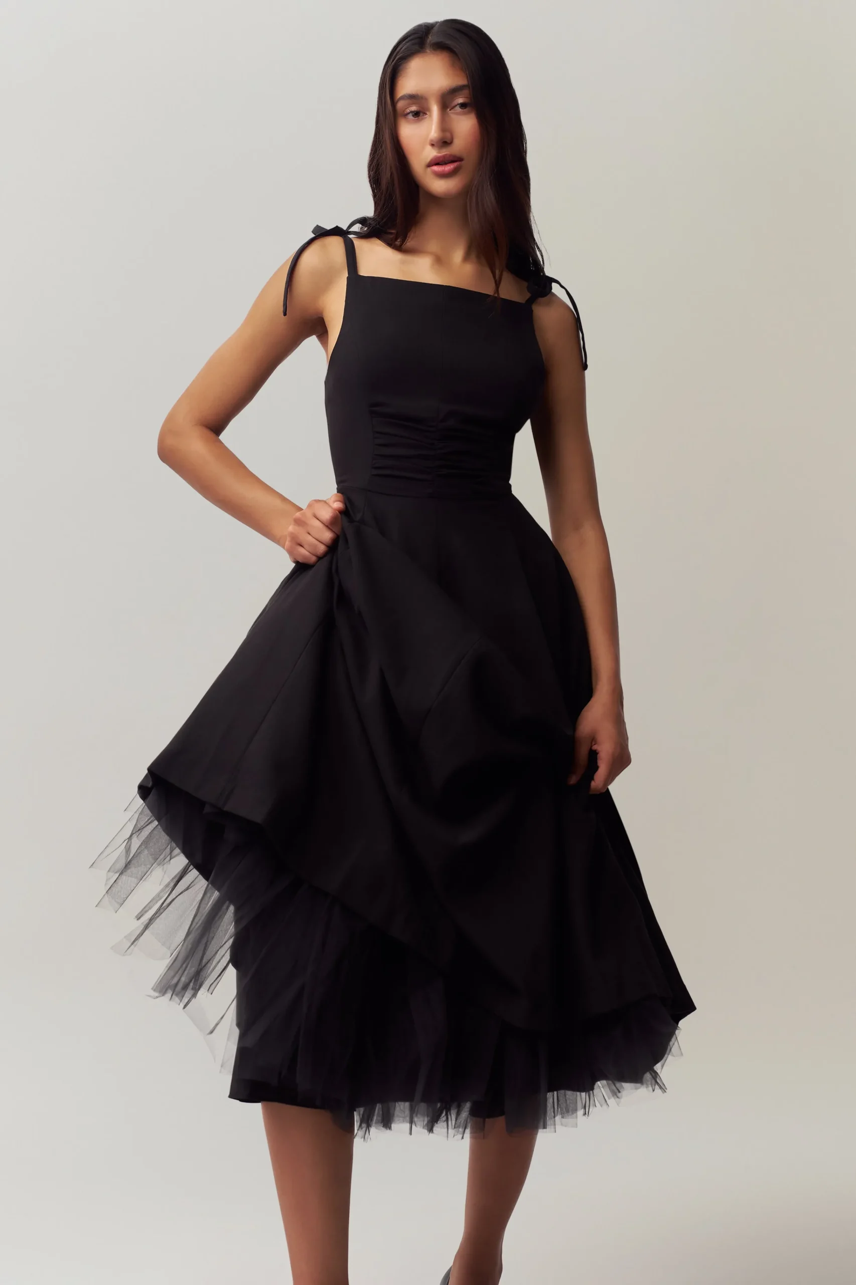 GUIZIO Brigitte Midi Gown- Midi Dresses