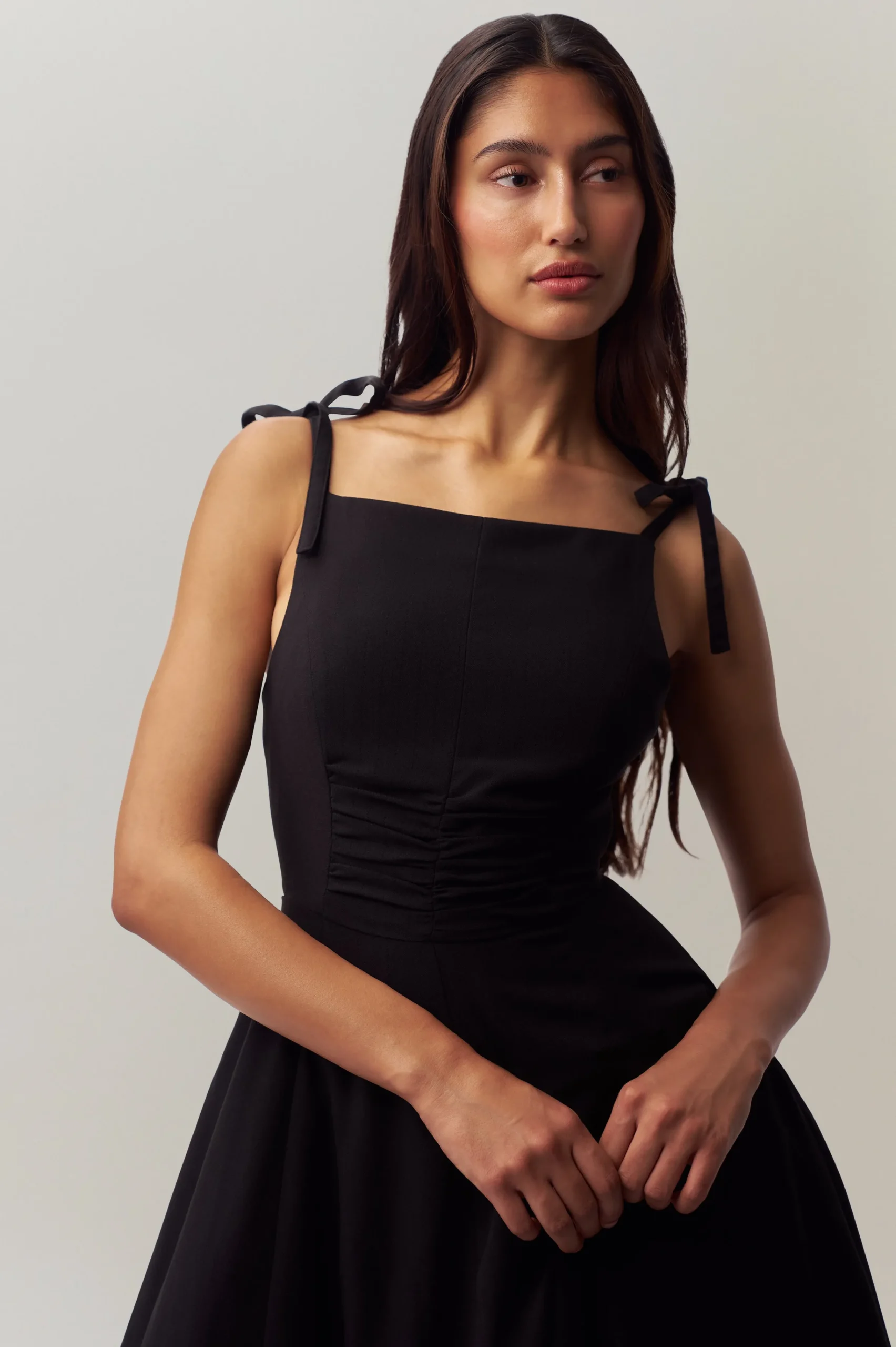GUIZIO Brigitte Midi Gown- Midi Dresses