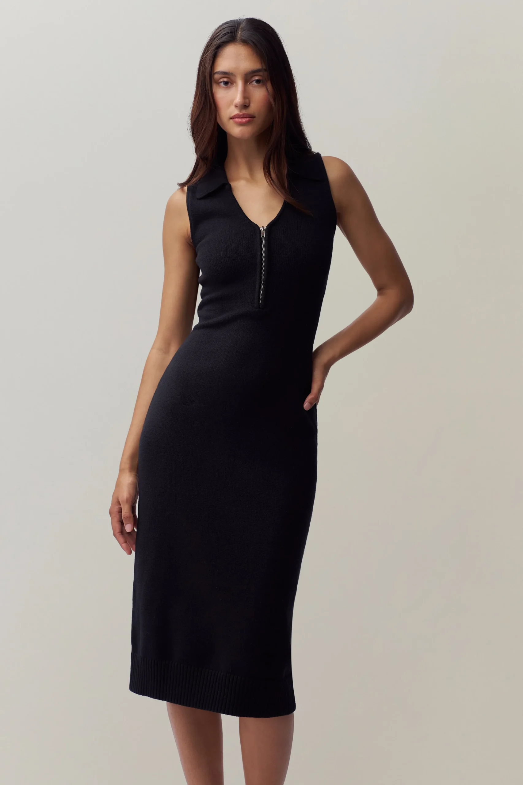 GUIZIO Calesia Midi Dress- Midi Dresses