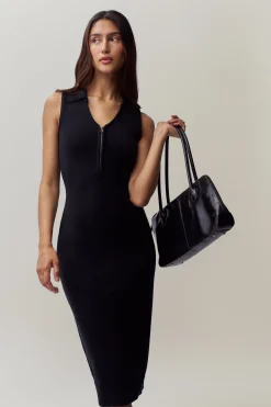 GUIZIO Calesia Midi Dress- Midi Dresses