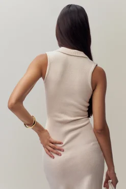 GUIZIO Calesia Midi Dress- Midi Dresses