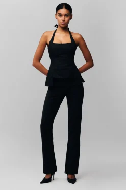 GUIZIO Carine Halter Top- Halter Tops