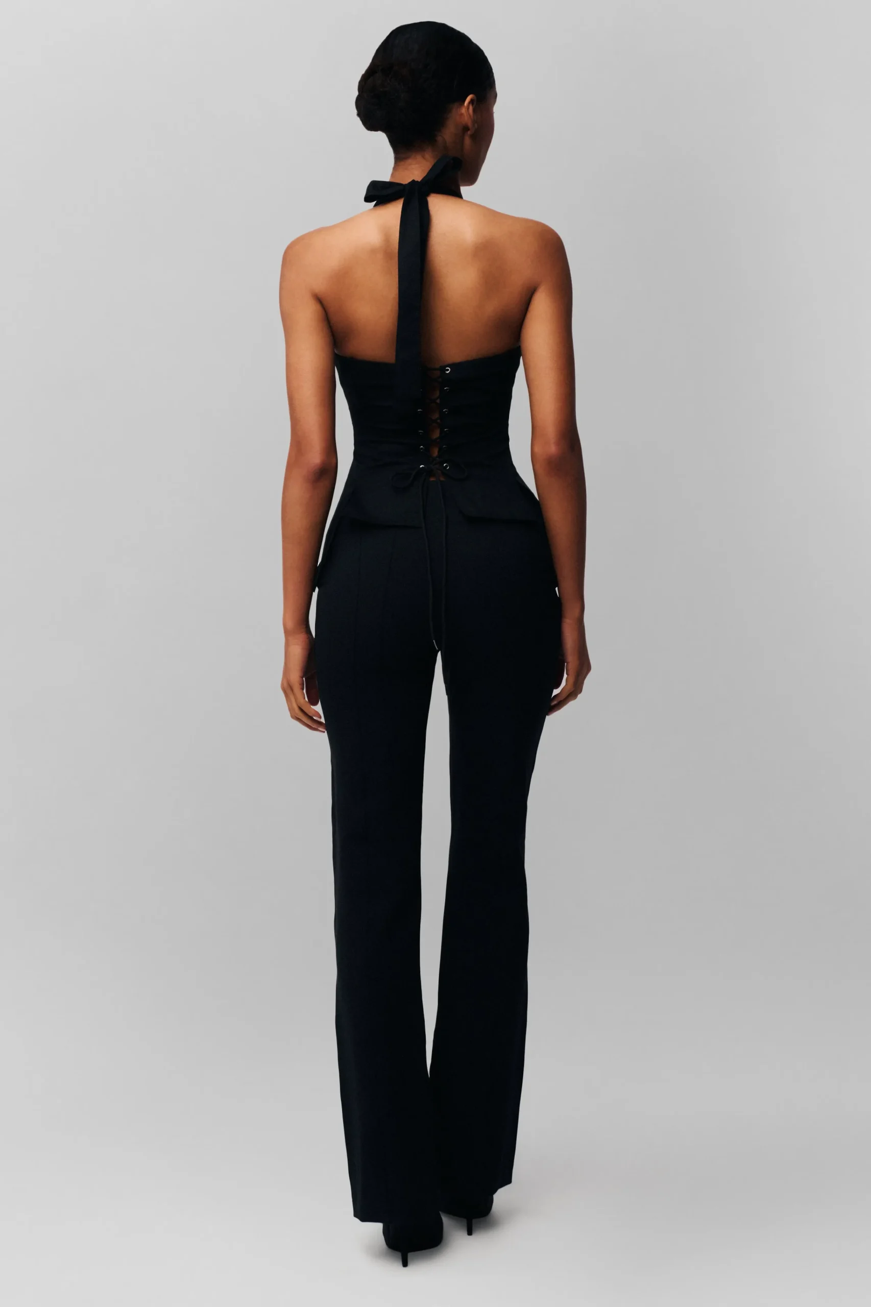 GUIZIO Carine Halter Top- Halter Tops