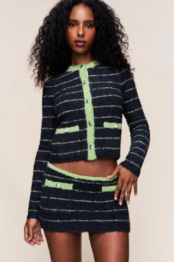 GUIZIO Carline Mini Skirt- Mini Skirts|Knitwear