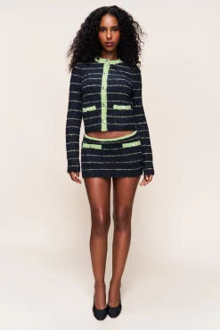 GUIZIO Carline Mini Skirt- Mini Skirts|Knitwear