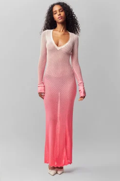 GUIZIO Cayes Crochet Dress- Long Dresses|Dresses