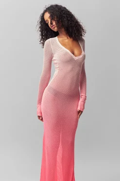 GUIZIO Cayes Crochet Dress- Long Dresses|Dresses