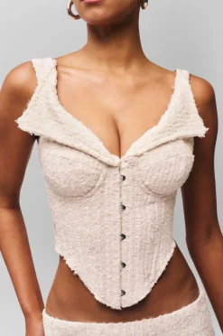 GUIZIO Chamonix Chiffon Corset- Corsets|Corsets