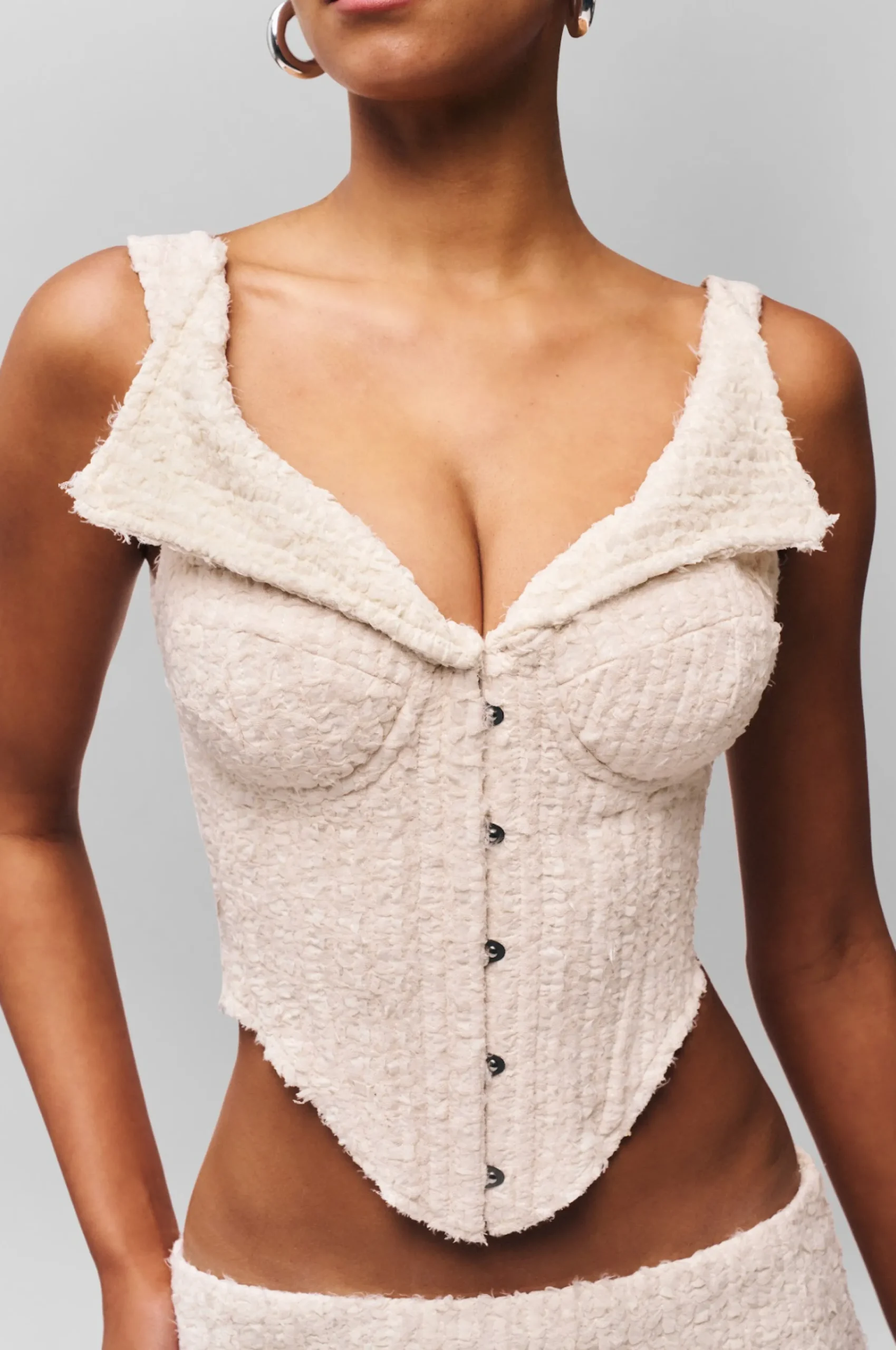 GUIZIO Chamonix Chiffon Corset- Corsets|Corsets