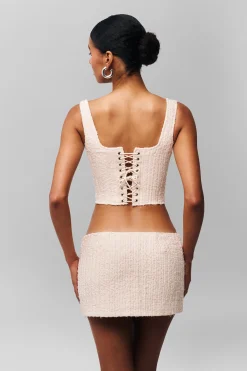 GUIZIO Chamonix Chiffon Mini Skirt- Mini Skirts|Skirts