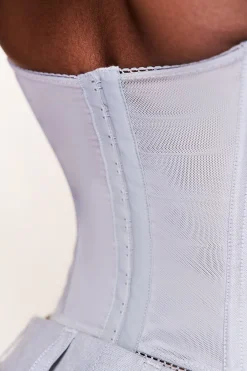 GUIZIO Chrys Oxford Corset- Sleeveless Tops|Corsets