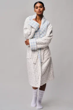 GUIZIO Cozy Cloud Reversible Robe- Intimates