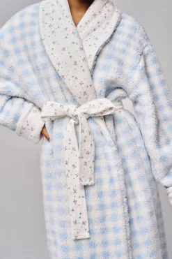 GUIZIO Cozy Cloud Reversible Robe- Intimates