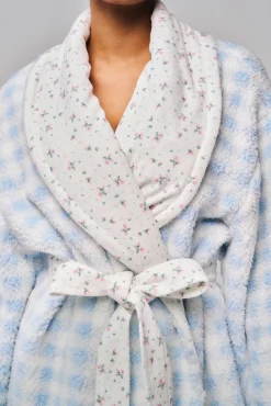 GUIZIO Cozy Cloud Reversible Robe- Intimates