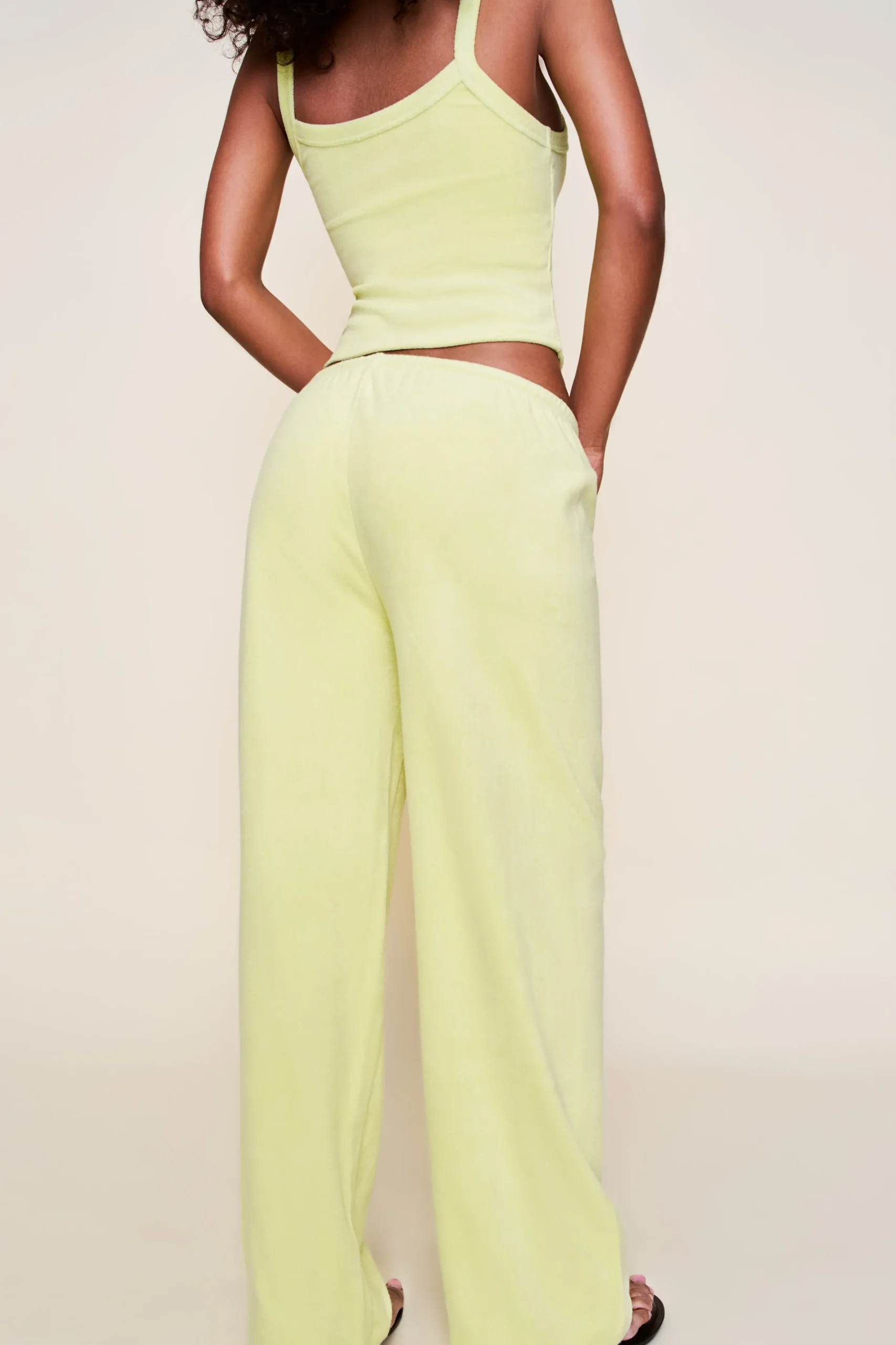GUIZIO Dani Terry Pant- Pants