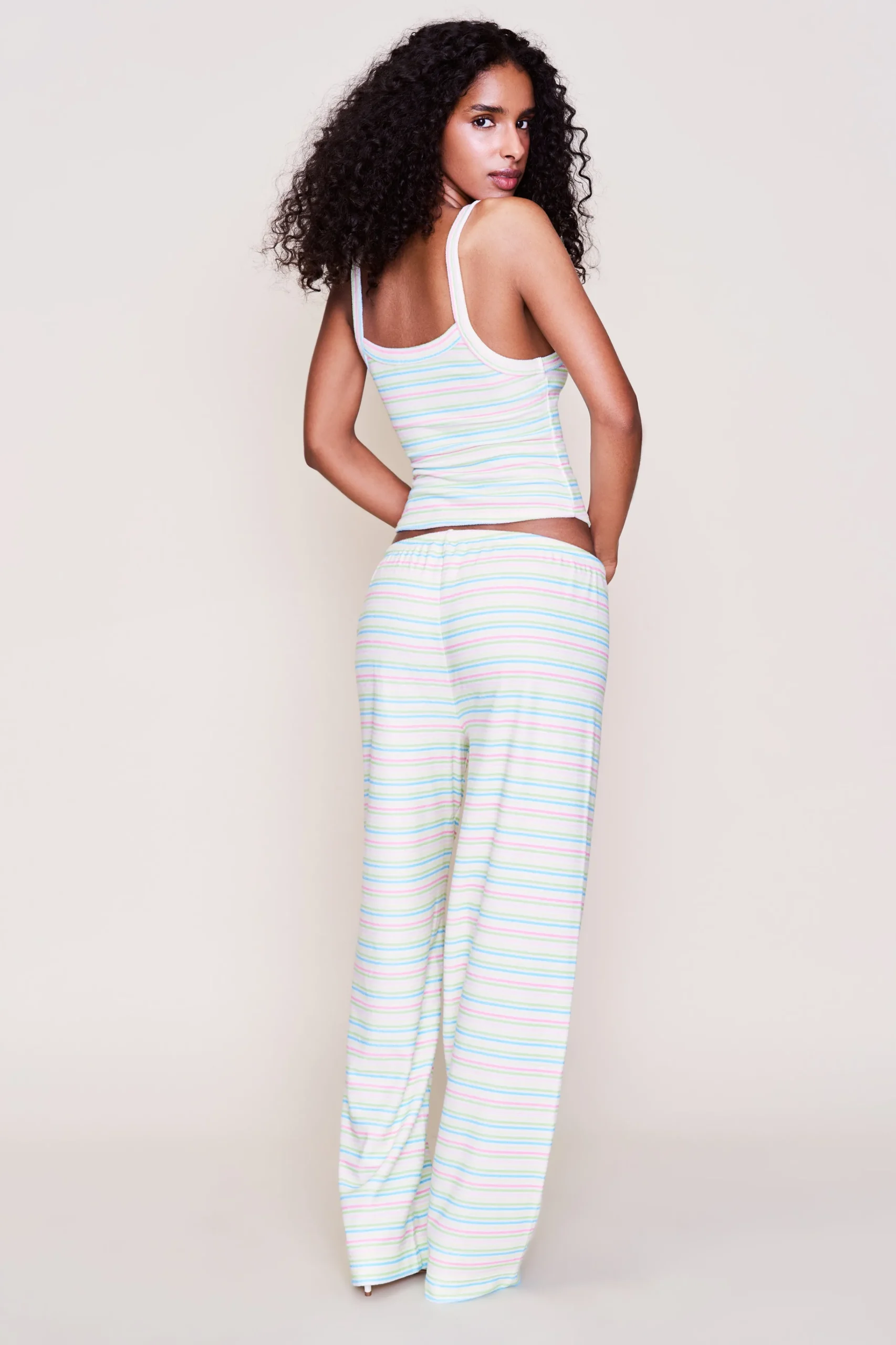 GUIZIO Dani Terry Pant- Pants
