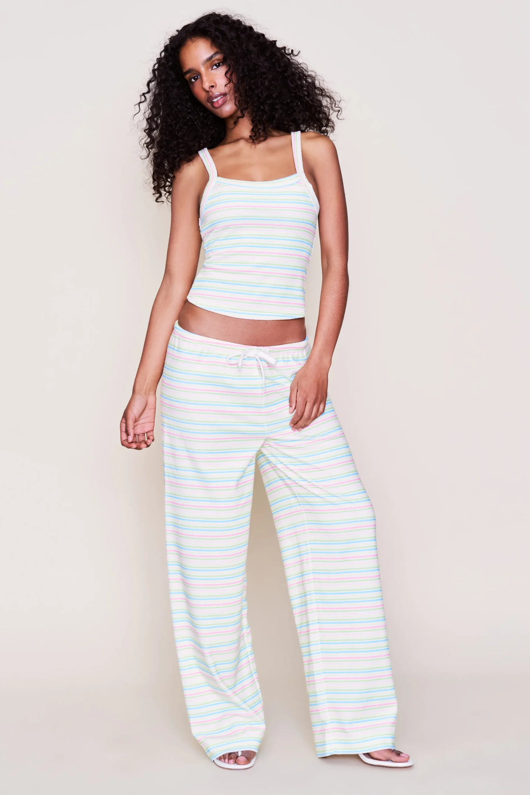GUIZIO Dani Terry Tank- Sleeveless Tops|Tops