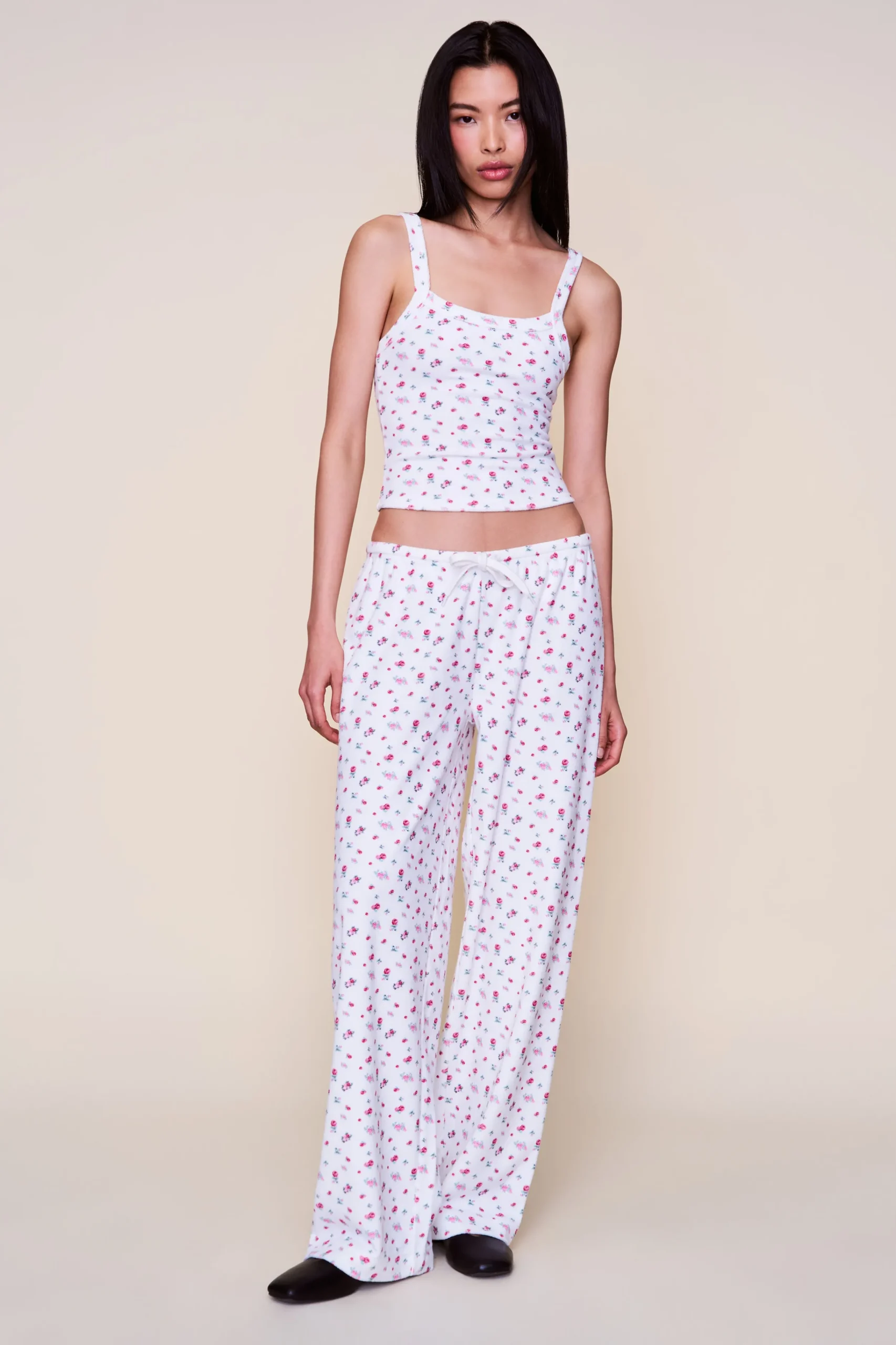 GUIZIO Dani Terry Tank- Sleeveless Tops|Tops