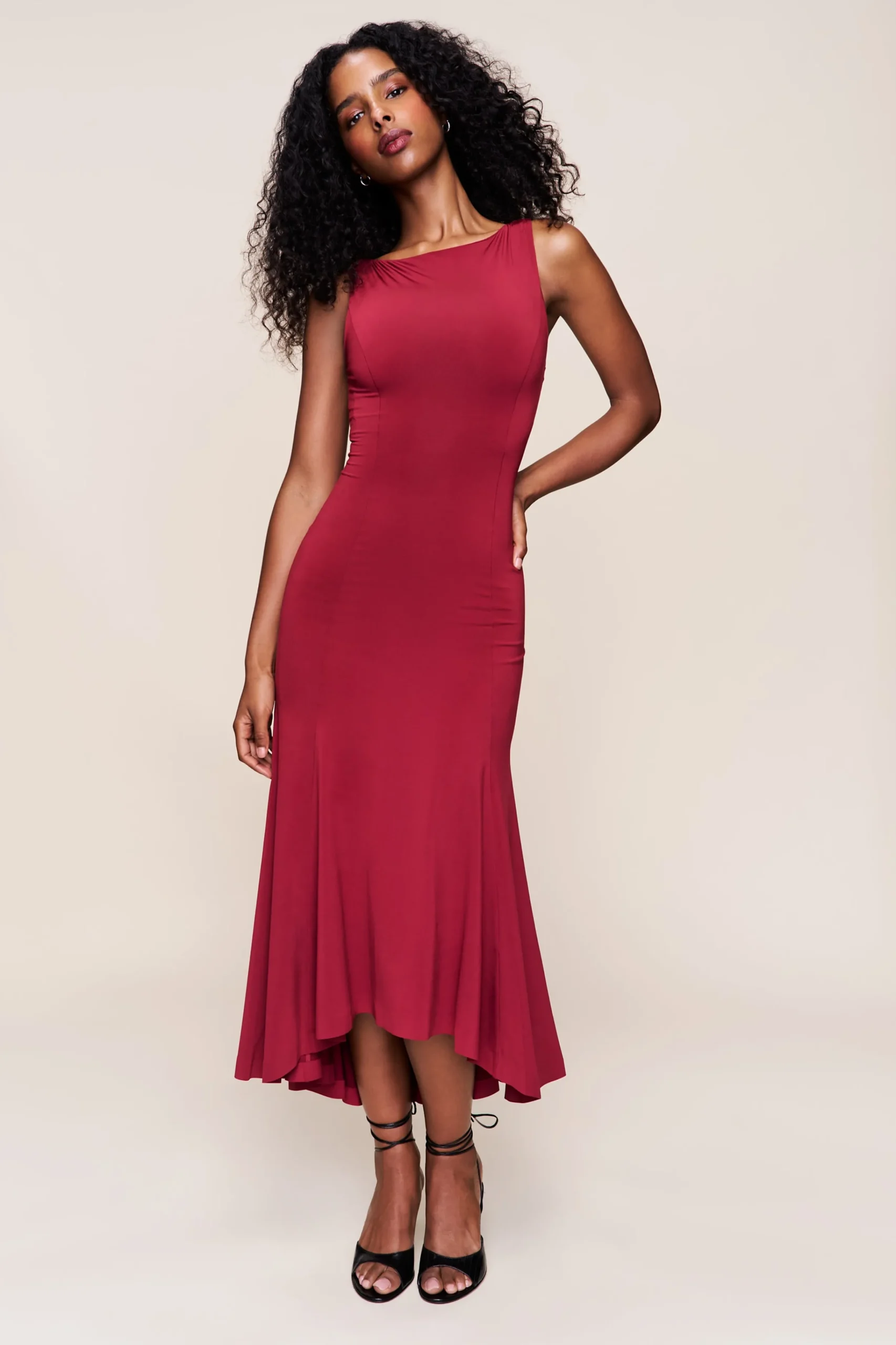 GUIZIO Daye Midi Dress- Midi Dresses|Dresses