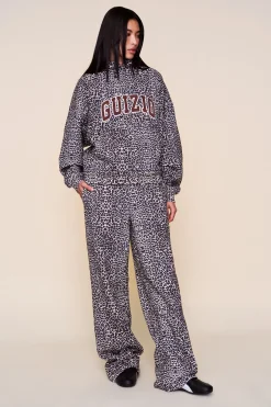 GUIZIO Drawstring Fleece Pant- Pants