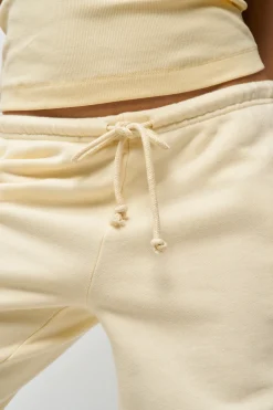 GUIZIO Drawstring Fleece Pant- Pants