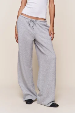 GUIZIO Drawstring Fleece Pant- Pants