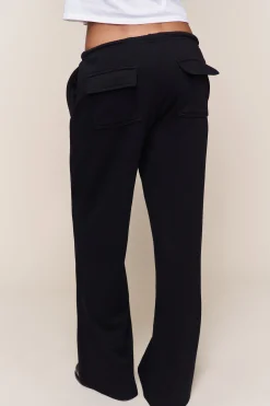 GUIZIO Drawstring Fleece Pant- Pants