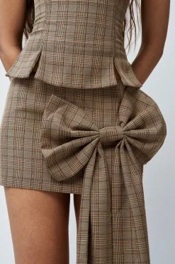 GUIZIO Eloise Mini Skirt- Mini Skirts|Skirts
