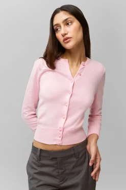 GUIZIO Emelie Wool Cardigan- Sweaters|Knitwear