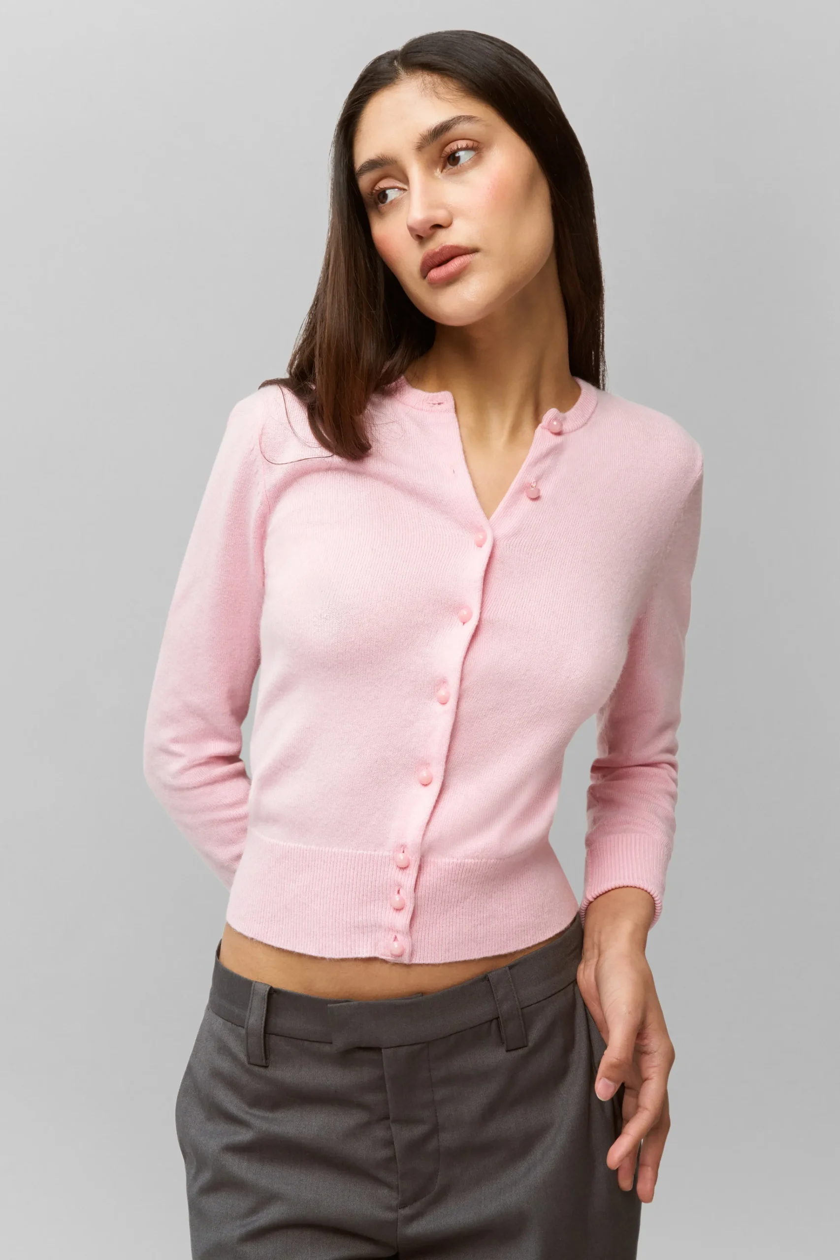 GUIZIO Emelie Wool Cardigan- Sweaters|Knitwear