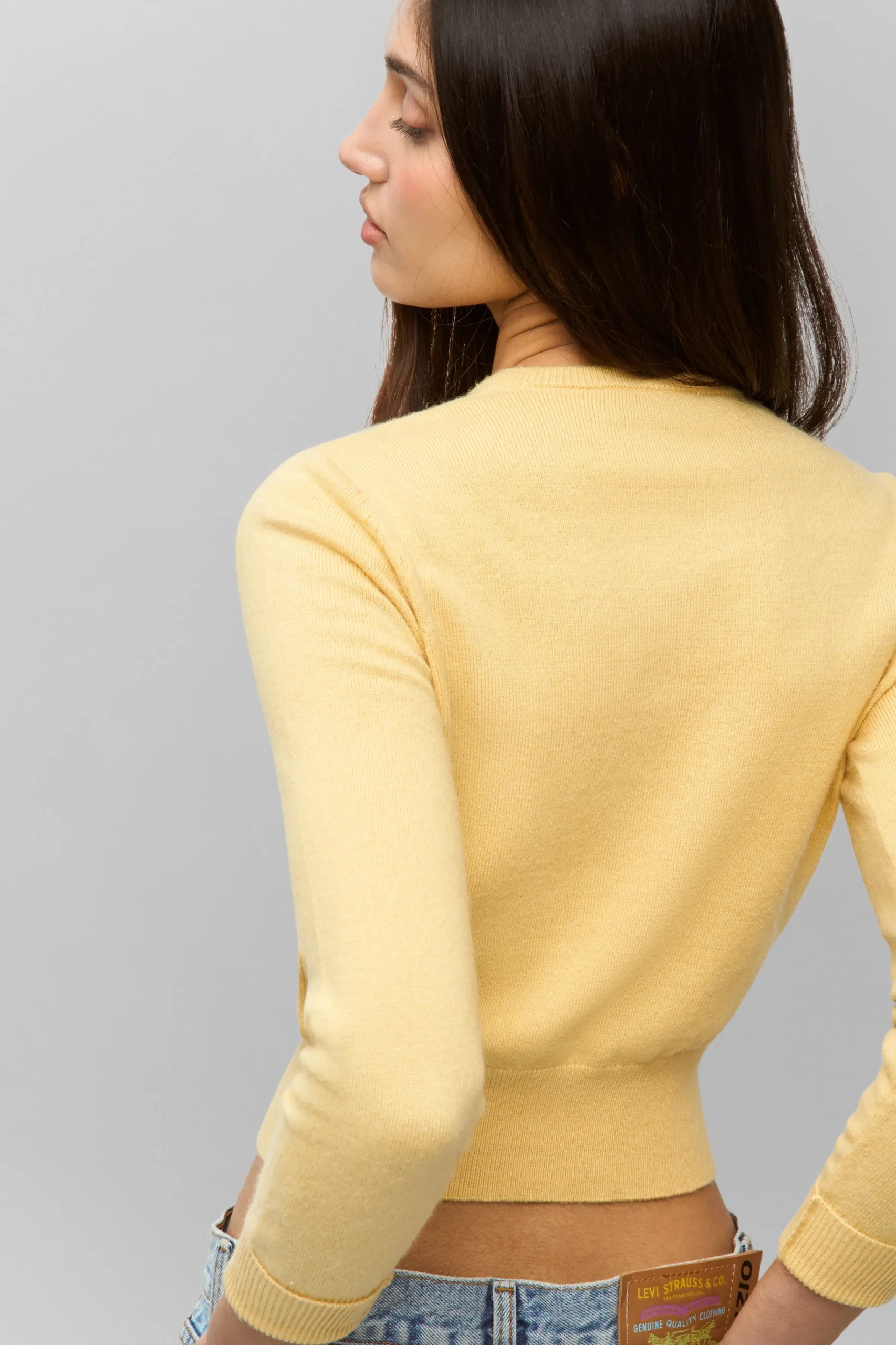 GUIZIO Emelie Wool Cardigan- Sweaters|Knitwear