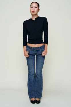 GUIZIO Emelie Wool Cardigan- Sweaters