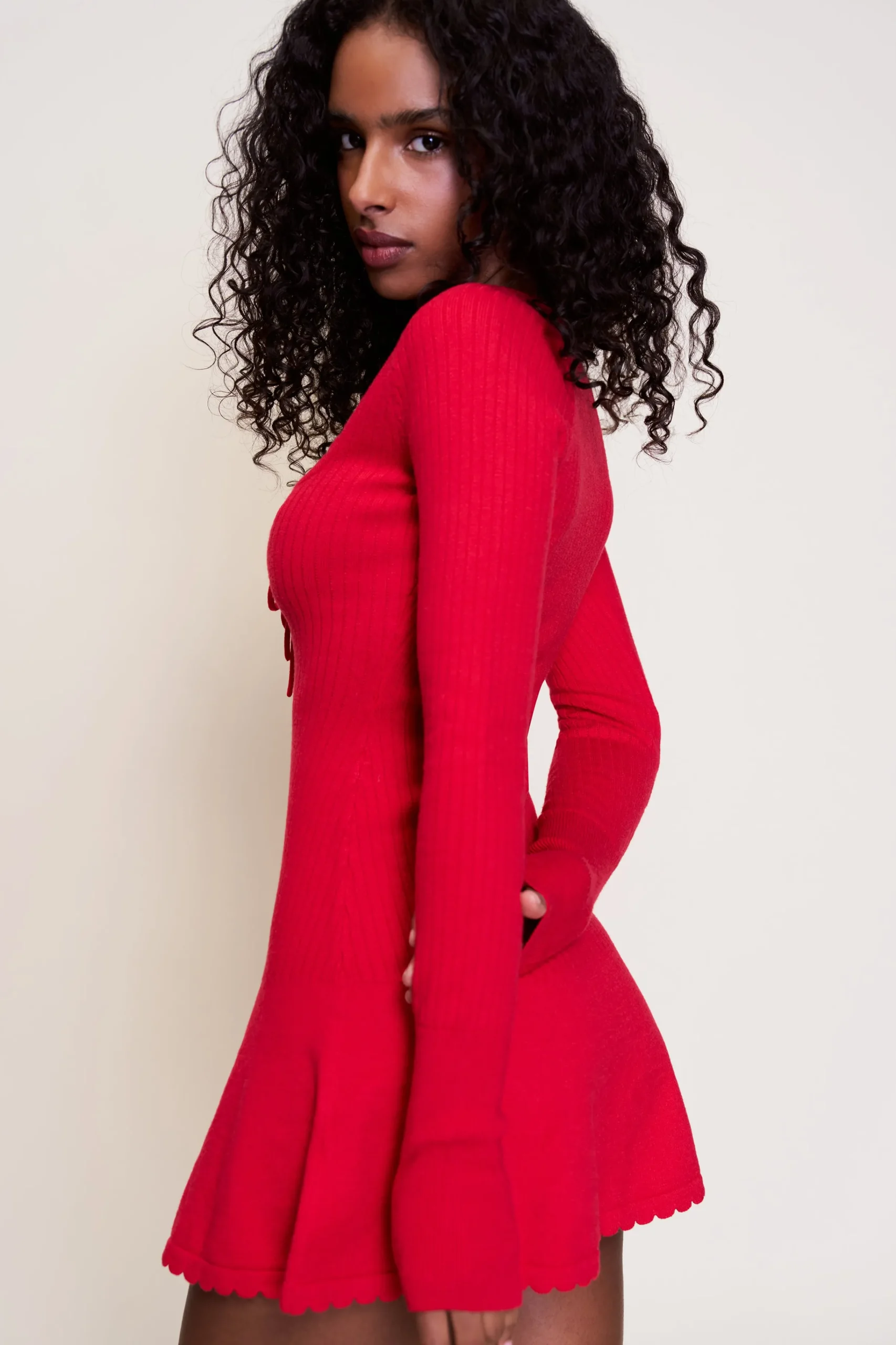 GUIZIO Evelyne Dress- Mini Dresses|Knitwear