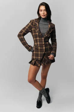 GUIZIO Fairfield Tartan Skirt- Mini Skirts|Skirts