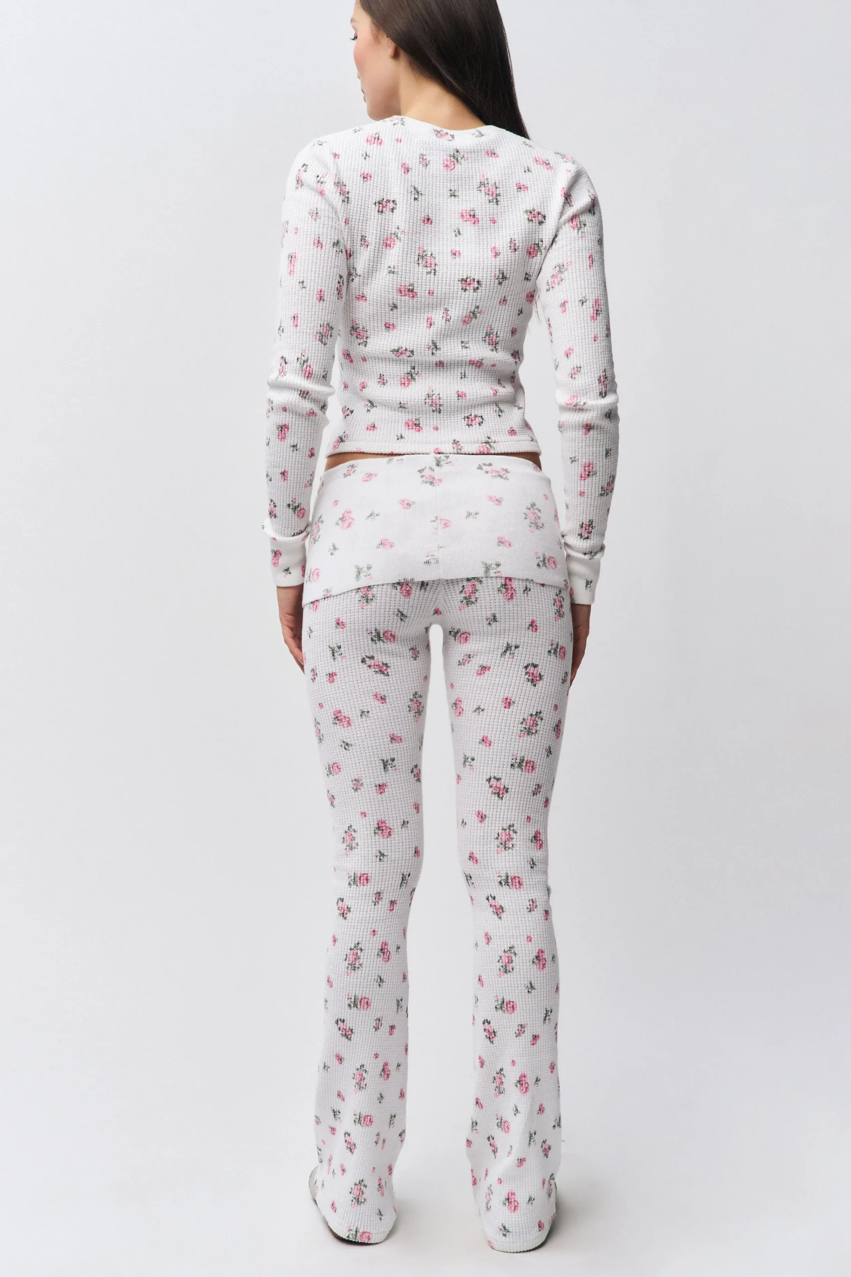 GUIZIO Flared Thermal Pant- Pants