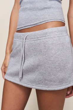 GUIZIO Fleece Skort- Skirts