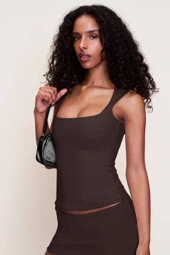 GUIZIO Full Length Celestial Top- Sleeveless Tops|Tops